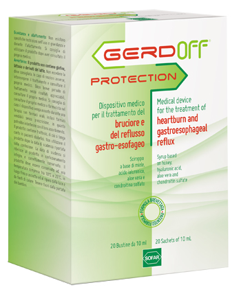 GERDOFF PROTECTION SCIROPPO 20 BUSTE 10 ML - Farmadillo