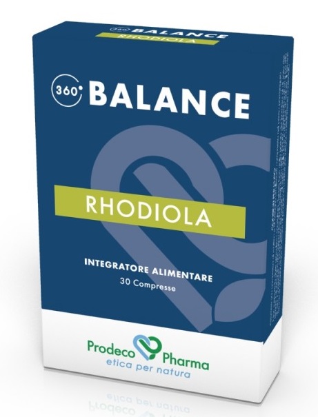 360 BALANCE RHODIOLA 30 COMPRESSE - Farmadillo