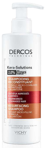 DERCOS TECHNIQUE KERASOL SHAMPOO RISTRUTTURANTE 250 ML - Farmadillo