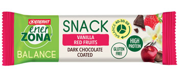 ENERZONA SNACK VANILLA RED FRUIT 33 G - Farmadillo