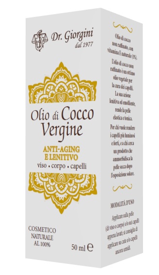 OLIO DI COCCO VERGINE 50 ML - Farmadillo