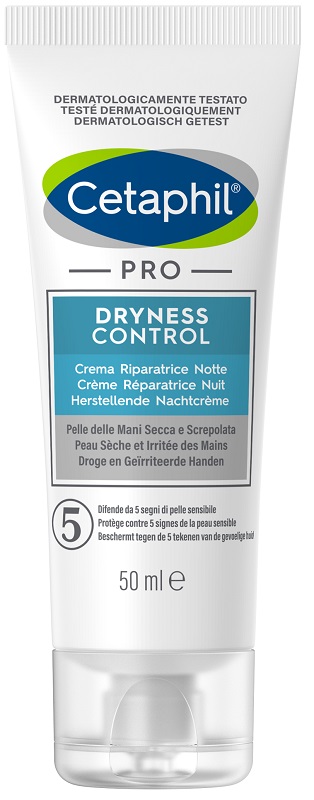 CETAPHIL PRO DRYNESS CONTROL CREMA MANI RIPARATRICE NOTTE 50 ML - Farmadillo