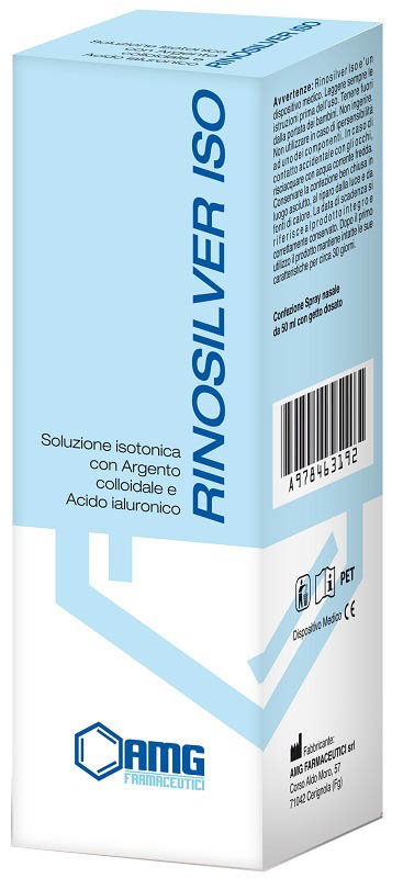 RINOSILVER ISO SPRAY NASALE 50 ML - Farmadillo