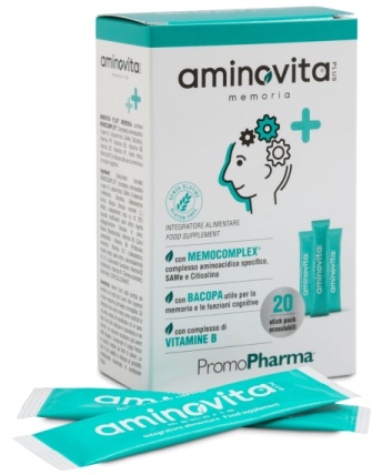 AMINOVITA PLUS MEMORIA 20 STICK PACK X 2 G - Farmadillo
