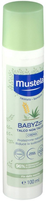 MUSTELA BABYZZZ TALCO NO TALCO 100 ML - Farmadillo