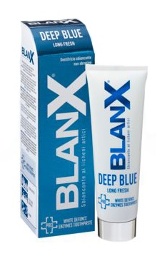 BLANX DEEP BLUE DENTIFRICIO SBIANCANTE NON ABRASIVO 25 ML - Farmadillo