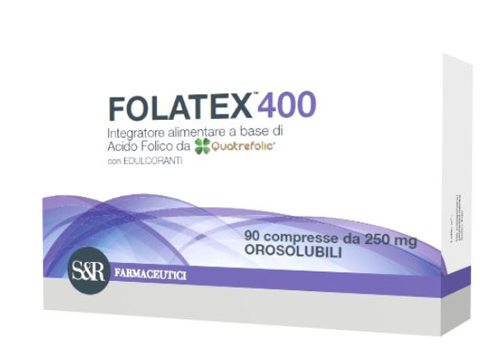 FOLATEX 400 90 COMPRESSE - Farmadillo