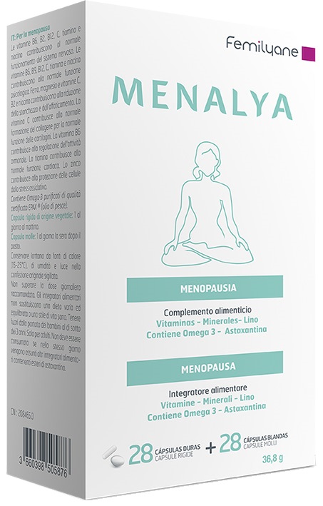 MENALYA 28 CAPSULE RIGIDE + 28 CAPSULE MOLLI - Farmadillo