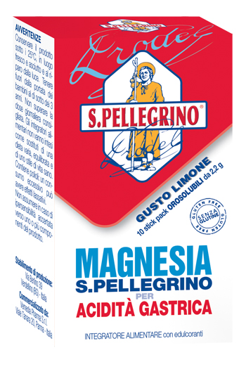 MAGNESIA S PELLEGRINO ACIDITA' GASTRICA 10 BUSTINE - Farmadillo