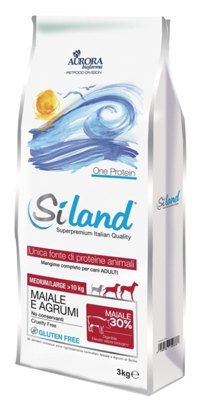 SILAND ADULT MEDIUM/LARGE MAIALE/AGRUMI 3 KG - Farmadillo