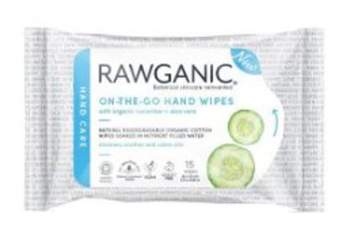 RAWGANIC SALVIETTE DETERGENTE MANI 15 PEZZI - Farmadillo