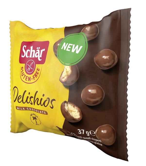 SCHAR DELISHIOS CEREALI RICOPERTI CON CIOCCOLATO AL LATTE 37 G - Farmadillo