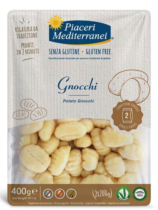 PIACERI MEDITERRANEI GNOCCHI 400 G - Farmadillo