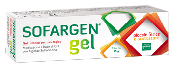 MEDICAZIONE IN GEL SOFARGEN TUBO 25 G - Farmadillo