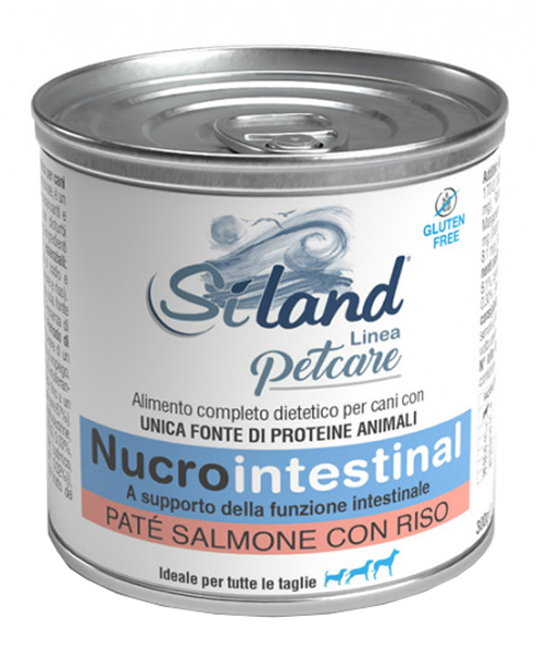SILAND NUCROINTESTINAL UMIDO CANE SALMONE/RISO 300 G - Farmadillo