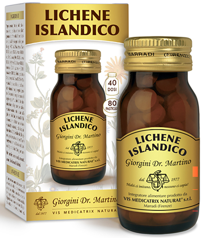 LICHENE ISLANDICO 80 PASTIGLIE - Farmadillo