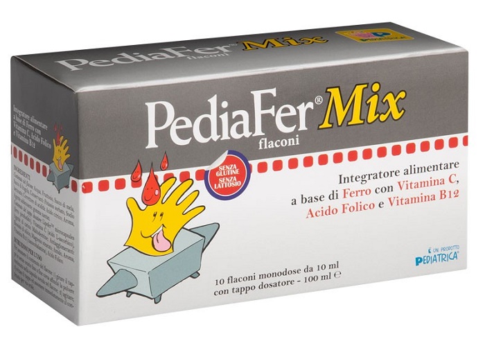 PEDIAFER MIX 10 FLACONI DA 10 ML - Farmadillo