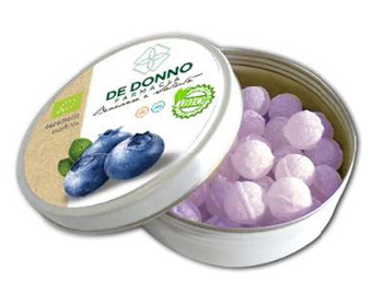 F CARE CARAMELLE MIRTILLO BIO 50 G - Farmadillo