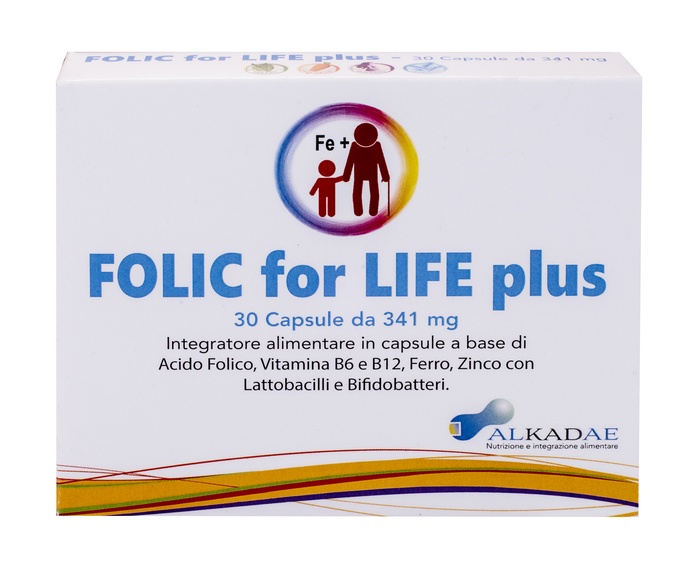 FOLIC FOR LIFE PLUS 30 CAPSULE - Farmadillo