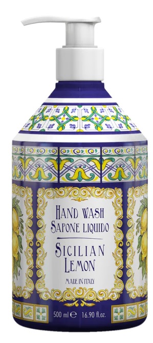 LE MAIOLICHE SAPONE LIQUIDO SICILIAN LEMON 500 ML - Farmadillo
