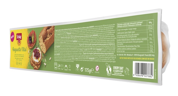 SCHAR BAGUETTES VITAL SENZA LATTOSIO 175 G - Farmadillo