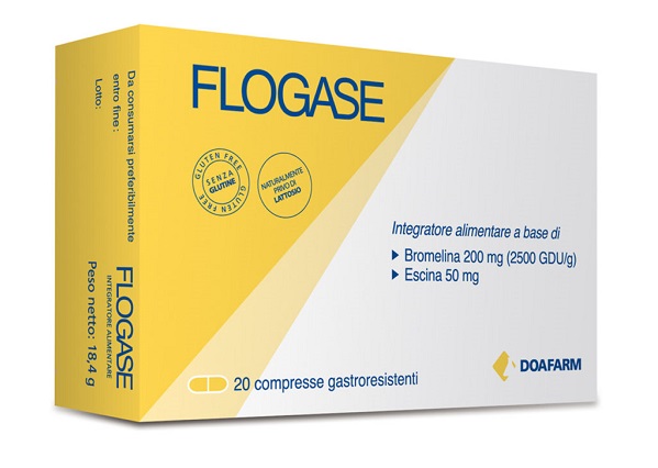 FLOGASE DOA 20 COMPRESSE - Farmadillo