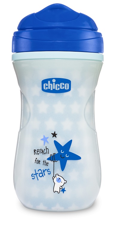 CHICCO TAZZA GLOWING 14M+ AZZURRA - Farmadillo
