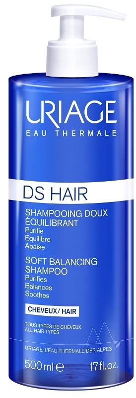 URIAGE DS HAIR SHAMPOO DELICATO RIEQUILIBRANTE 500 ML - Farmadillo