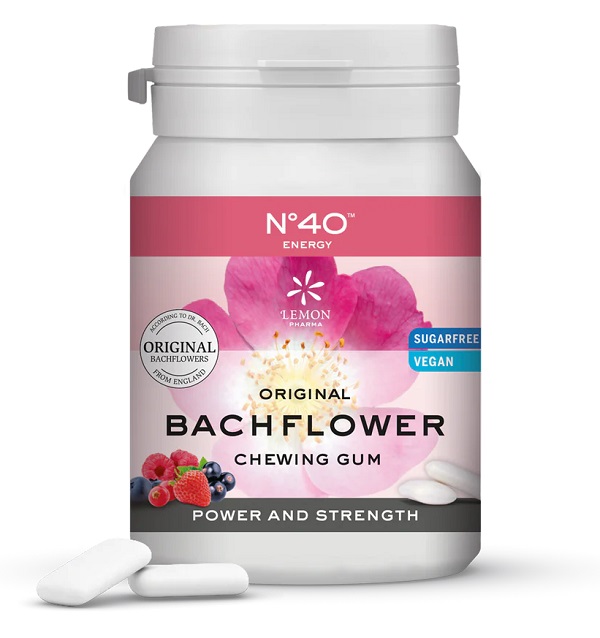 LEMON PHARMA GOMME 40 ENERGIA FIORI DI BACH 60 G - Farmadillo