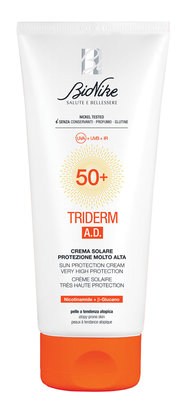 TRIDERM AD CREMA SOLARE SPF50+ 200 ML - Farmadillo