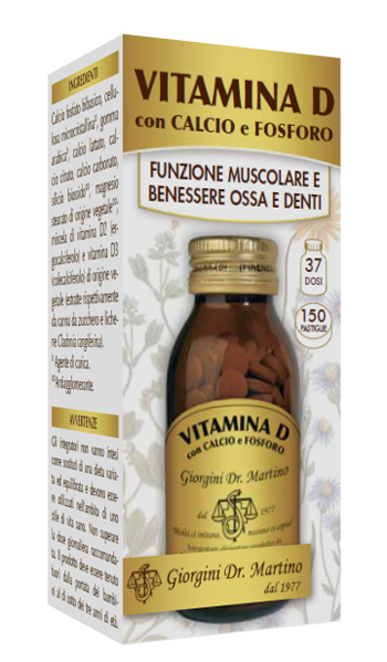 VITAMINA D CALCIO/FOSFORO 150 PASTIGLIE - Farmadillo