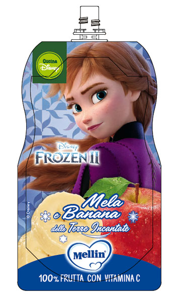 POUCH DISNEY FROZEN MELA BANANA 110 G - Farmadillo