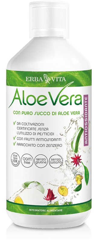 ALOE VERA PURO SUCCO ANTIOSSIDANTE 1 LITRO - Farmadillo