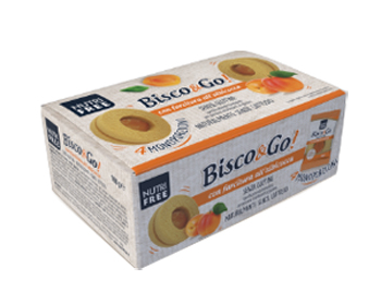 NUTRIFREE BISCO&GO CON FARCITURA ALL'ALBICOCCA 4X40 G - Farmadillo
