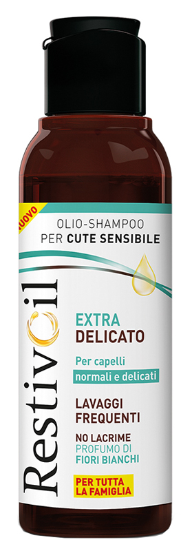 RESTIVOIL EXTRA DELICATO PER CAPELLI NORMALI E DELICATI LAVAGGI FREQUENTI 100 ML - Farmadillo