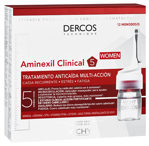 DERCOS AMINEXIL DONNA 12 FIALE 6 ML - Farmadillo