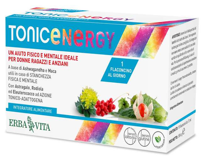 TONIC ENERGY 10 FLACONCINI DA 12 ML - Farmadillo