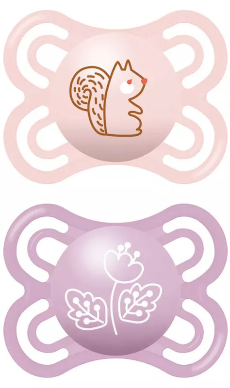 MAM SUCCHIETTO PERFECT 2-6 MESI SILICONE SINGLE BOX FEMMINA - Farmadillo