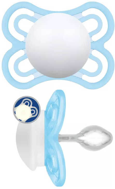 MAM SUCCHIETTO PERFECT 2-6 MESI SILICONE SINGLE BOX MASCHIO - Farmadillo