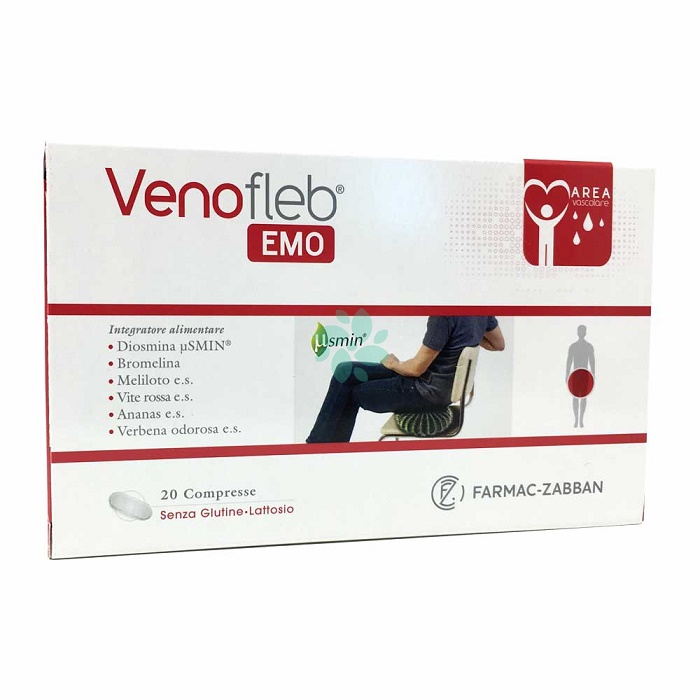 VENOFLEB EMO 20 COMPRESSE - Farmadillo