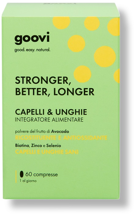 GOOVI CAPELLI&UNGHIE 60 COMPRESSE - Farmadillo