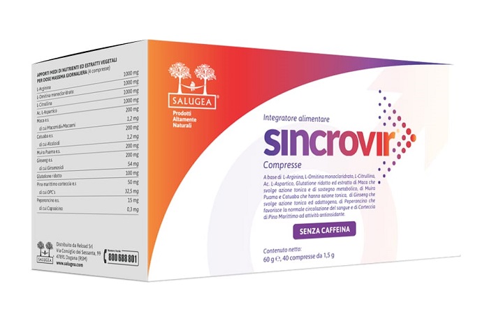SALUGEA SINCROVIR 40 COMPRESSE - Farmadillo