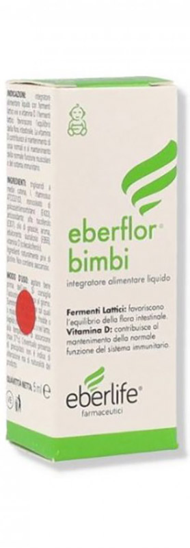 EBERFLOR BIMBI GOCCE 5 ML - Farmadillo