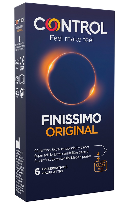 CONTROL FINISSIMO ORIGINAL 6 PEZZI - Farmadillo