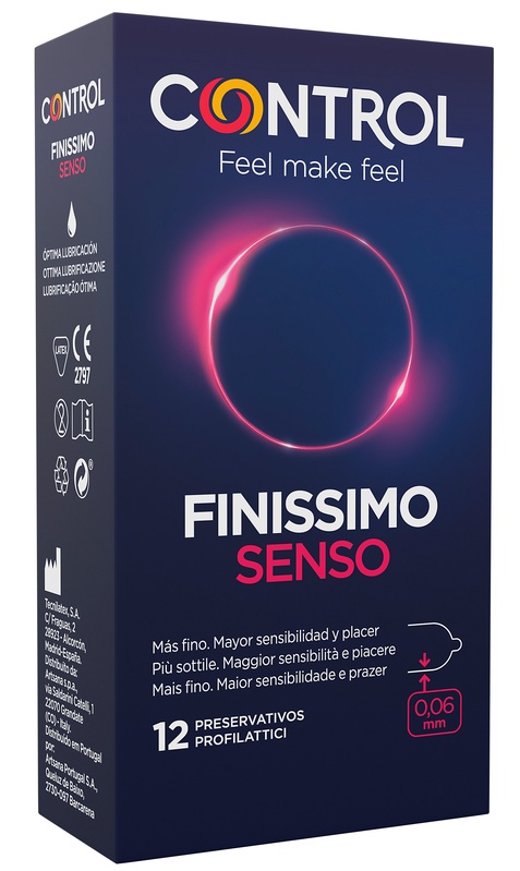 CONTROL FINISSIMO SENSO 12 PEZZI - Farmadillo