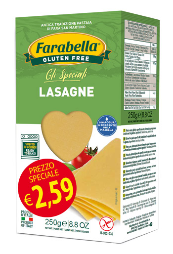 FARABELLA LASAGNA PROMO 250 G X 6 PEZZI - Farmadillo