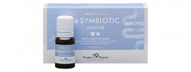 PROBIOTIC+ GSE SYMBYOTIC JUNIOR FRUTTI DI BOSCO 10 FLACONCINI - Farmadillo