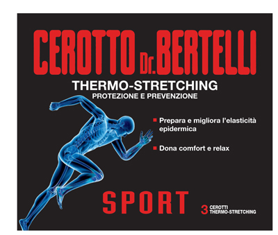 DR BERTELLI CEROTTO SPORT 3 PEZZI - Farmadillo