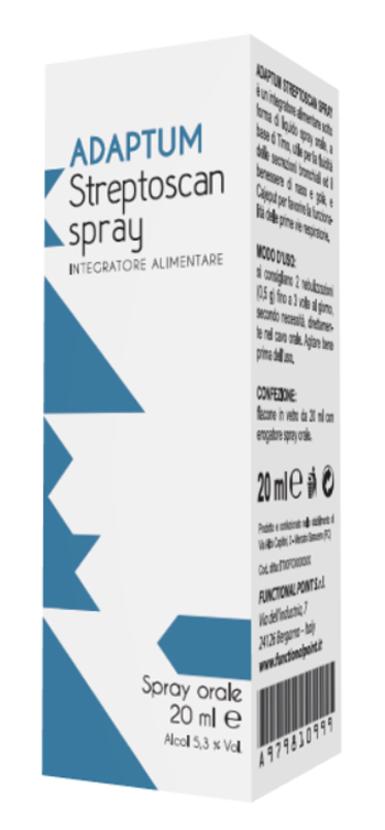 ADAPTUM STREPTOSCAN SPRAY 20 ML - Farmadillo