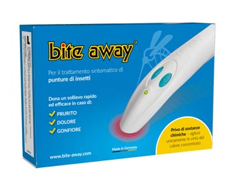 BITE AWAY DISPOSITIVO ELETTRONICO PER IL TRATTAMENTO DELLE PUNTURE DI INSETTI - Farmadillo